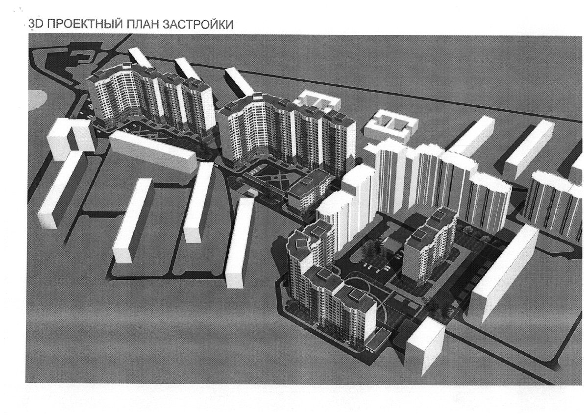 План застройки микрорайон губернский