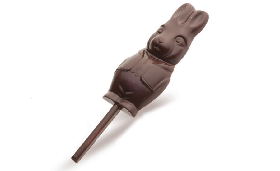 Зайчики палочка. Шоколадный заяц на палочке. Шоколад на палочке зайчик. Шоколад на палочке заяц. Фигурный шоколад для детей.