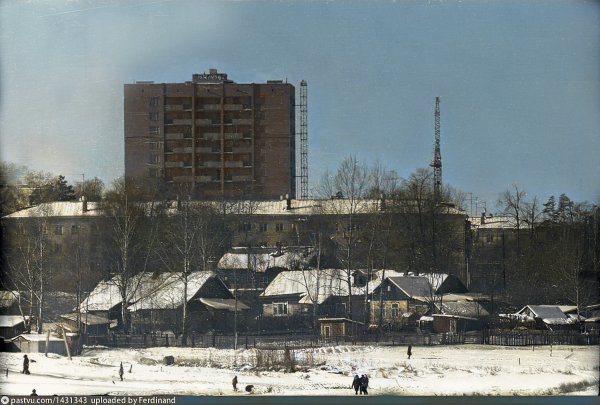 Вид на д.9/2 в центре Пушкино.