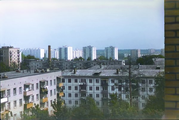 Вид на Дзержинец (1985-86 гг.)
