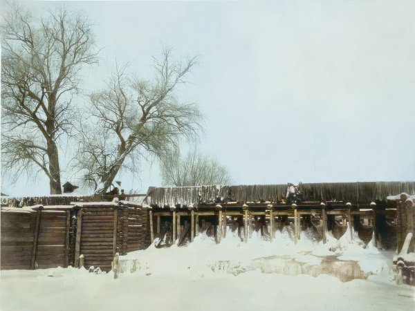 Мост через р.Учу к  суконной ф-ке  на Кудринке (1863-67 гг.)