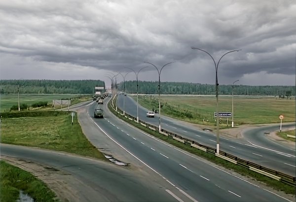 Ярославское шоссе в сторону Загорска (1982 г.)