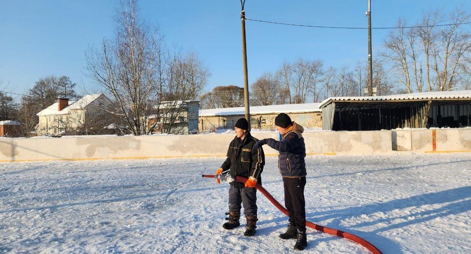 Каток пушкино